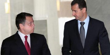 وتووێژی تەلەفوونی سەرۆک کۆماری سوریا و شای ئەردەن