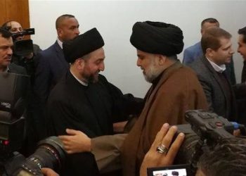 کۆبوونەوەی سەدر و حەکیم لە سەر ڕەوشی سیاسی عێراق