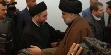 کۆبوونەوەی سەدر و حەکیم لە سەر ڕەوشی سیاسی عێراق