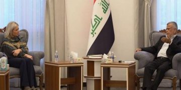 عامری بۆ پلاسخارت: هیچ هاوکارییەکی عێراقت نەکردووە و وەک نوێنەری وڵاتانی خۆسەپێن هەڵسووکەوت دەکەیت