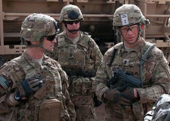 کوژرانی ئەفسەرێکی ئەمریکی لە بەغدا