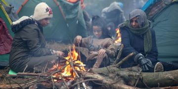 کارەساتێکی مرۆڤی لە سەر سنوری بیلاڕووسیا و پۆڵۆنیا