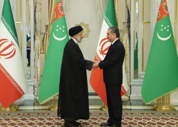 سەرۆک کۆمارانی ئێران و تورکمانستان کۆبوونەوە