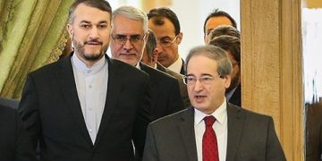 وتووێژی تەلەفوونیی وەزیرانی دەرەوەی ئێران و سوریا