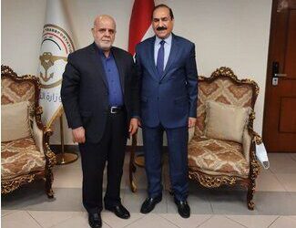 باڵیۆزی ئێران و وەزیری گواستنەوەی عێراق پرۆژەی هێڵی ئاسنی نێوان هەر دوو وڵاتیان تاوتوێ کرد