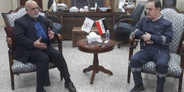 هاوردەی گاز و دابەزینی نرخەکان؛ تەوەری کۆبوونەوەی نێوان باڵیۆزی ئێران و وەزیری کارەبای عێراق