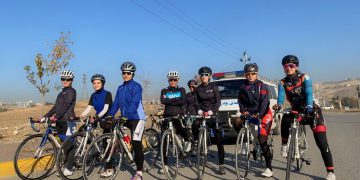 پایسكیلسواره‌كانى نه‌ورۆز چه‌ندین ساڵه‌ پاڵه‌وانن