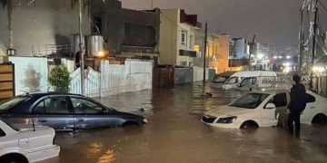 لە لافاوەکەی هەولێر 8 کەس گیانیان لە دەست داوە