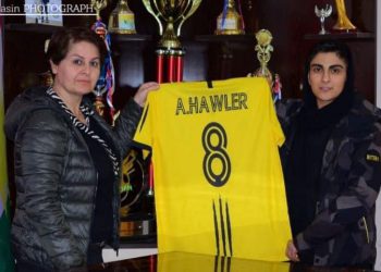 ئافرەتانی هەولێر گرێبەستێکی لە گەڵ یاریزانێکی هەڵبژاردەی ئافرەتانی ئێران واژۆ کرد
