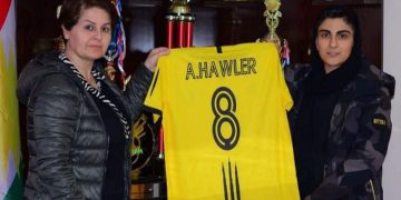 ئافرەتانی هەولێر گرێبەستێکی لە گەڵ یاریزانێکی هەڵبژاردەی ئافرەتانی ئێران واژۆ کرد