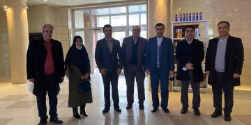 چەند بەرپرسێکی ئێرانی پێشانگای هەمیشەیی بازرگانیی ئەم وڵاتەیان لە سلێمانی بەسەرکردەوە