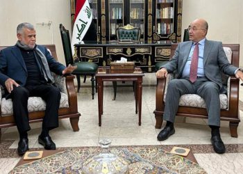 کۆبوونەوەی بەرهەم ساڵح و هادی عامری