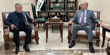 کۆبوونەوەی بەرهەم ساڵح و هادی عامری