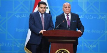 وەزیری دەرەوە و ڕاوێژکاری ئاسایشی نیشتمانیی عێراق سەردانی ئێران دەکەن