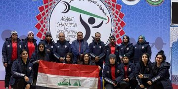 یاریزانانى به‌رزكردنه‌وه‌ى قورسایى عێراق ته‌واویان كوردن له‌ پاڵه‌وانێتى عه‌ره‌ب + وێنە