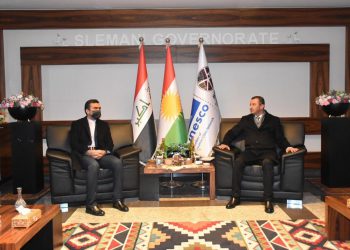 کۆبوونەوەی سەرکۆنسووڵی ئێران و پارێزگاری سلێمانی