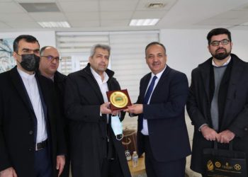 وەفدێکی باڵای زانستیی سەر بە سەرۆکایەتی کۆماری ئێران سەردانی زانکۆی سلێمانی دەکەن