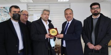 وەفدێکی باڵای زانستیی سەر بە سەرۆکایەتی کۆماری ئێران سەردانی زانکۆی سلێمانی دەکەن