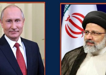 ڕەئیسی بۆ پوتین: پەرەسەندنی ناتۆ هەڕەشەیەکی جیدییە لە سەر ئاسایش و سەقامگیریی وڵاتانی سەربەخۆ