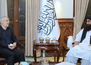 نێردەی ئێران لە گەڵ وەزیرانی وزە و دەرەوەی تاڵیبان کۆبووە