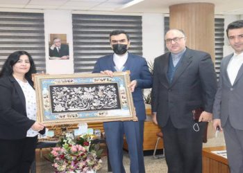 چاوپێکەوتنی سەرکۆنسووڵی ئێران و سەرۆکی نوێی شارەوانی سلێمانی