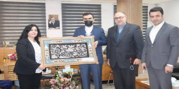 چاوپێکەوتنی سەرکۆنسووڵی ئێران و سەرۆکی نوێی شارەوانی سلێمانی