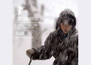 «هادی بابایی فەڕ» لە فێستیڤاڵی بەرلین خەڵاتی وەرگرت