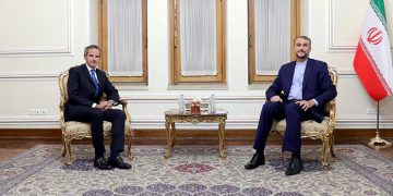 ڕافائیل گروسی لە گەڵ وەزیری دەرەوەی ئێران کۆبووە