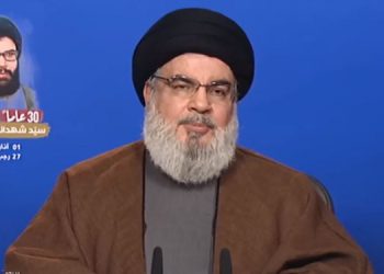 سەید حەسەن نەسروڵڵا: ئەمریکا بەرپرسی سەرەکی ڕووداوەکانی ئۆکرانیایە