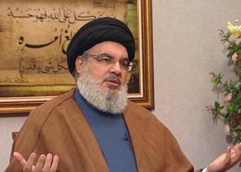 سەید حەسەن نەسروڵڵا: بوونی ئێمە لە حکومەت و پەرلەمانی لوبنان بۆ پاڵپشتی لە خۆڕاگری پێویستە