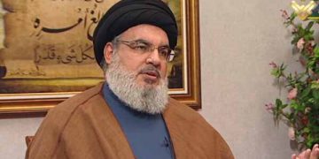 سەید حەسەن نەسروڵڵا: بوونی ئێمە لە حکومەت و پەرلەمانی لوبنان بۆ پاڵپشتی لە خۆڕاگری پێویستە
