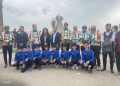 پاسکیلسوارەکانی کرماشان بە پەیامی ڕێزگرتن لە شەهیدانی کارەساتی کیمیاباران گەیشتنە هەڵەبجە