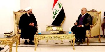 خزعەلی و عەبدولمەهدی لە سەر ڕەوشی ناوخۆیی عێراق کۆبوونەوە