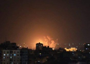 کەرتی غەززە لە لایەن ڕژێمی زایۆنیستییەوە بۆردومان کرا