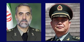 وەزیری بەرگری چین سەردانی تاران دەکات