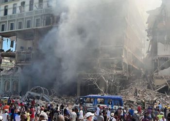 تەقینەوە لە هوتێلێکی کوبا 8 کوژراوی لێکەوتەوە