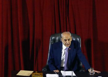 نەبی بێری بۆ حەوتەمین جار وەک سەرۆکی پەرلەمانی لوبنان هەڵبژێردرایەوە