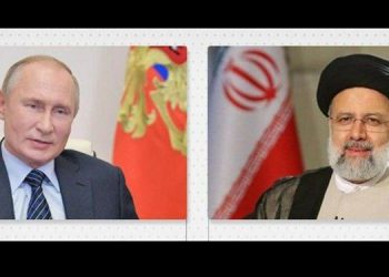 کۆشکی کرملێن: پوتین و ڕەئیسی دوایین ڕەوشی ڕێکەوتنی ناوەکییان تاوتوێ کردووە