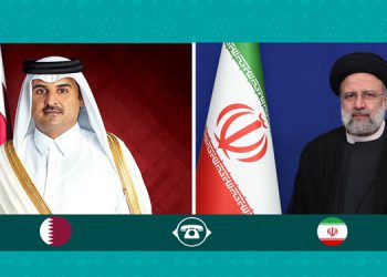 وتووێژی تەلەفوونیی سەرۆک کۆماری ئیسلامی ئێران و میری قەتەر