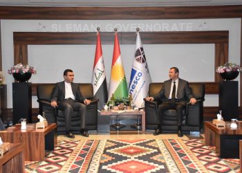 سەرکۆنسووڵی ئێران لە گەڵ پارێزگاری سلێمانی کۆبووە