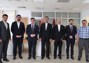 دیداری سهركونسوڵی ئێران لهگهڵ سهرۆكی نوێی زانكۆی سلێمانی