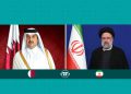 وتووێژی تەلەفوونی و جەژنانەی سەرۆک کۆماری ئیسلامی ئێران و میری قەتەر