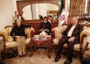 نێردەی نەتەوە یەکگرتووەکان لە عێراق و باڵیۆزی ئێران کۆبوونەوە