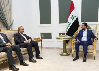 چاوپێکەوتنی باڵیۆزی ئێران و سەرۆکی پەرلەمانی عێراق