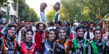 بڵاوکردنەوەی بانگەوزی شانزدەهەمین فێستیڤاڵی نێودەوڵەتی شانۆی سەرشەقامی مەریوان