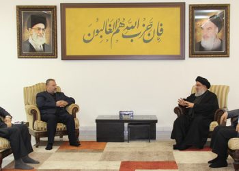 شاندێکی باڵای حەماس لە گەڵ سەید حەسەن نەسروڵڵا کۆبووە