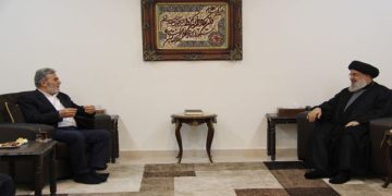 کۆبوونەوەی زیاد نەخالە و سەید حەسەن نەسروڵڵا