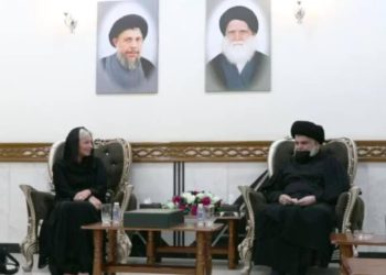 پلاسخارت و سەدر لە حەنانە کۆبوونەوە