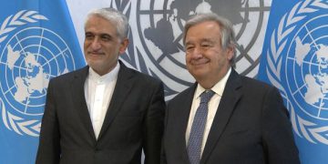 باڵیۆزی نوێی ئێران نامەی دەستبەکاربوونی ڕادەستی ئەمینداری گشتی ڕێکخراوی نەتەوە یەکگرتووەکان کرد