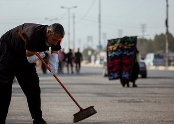 ئەو دیمەنانەی کە تەنیا لە ڕێپێوانە مەزنەکەی چلەی شەهیدبوونی ئیمام حوسێن (ع) دەبینرێت